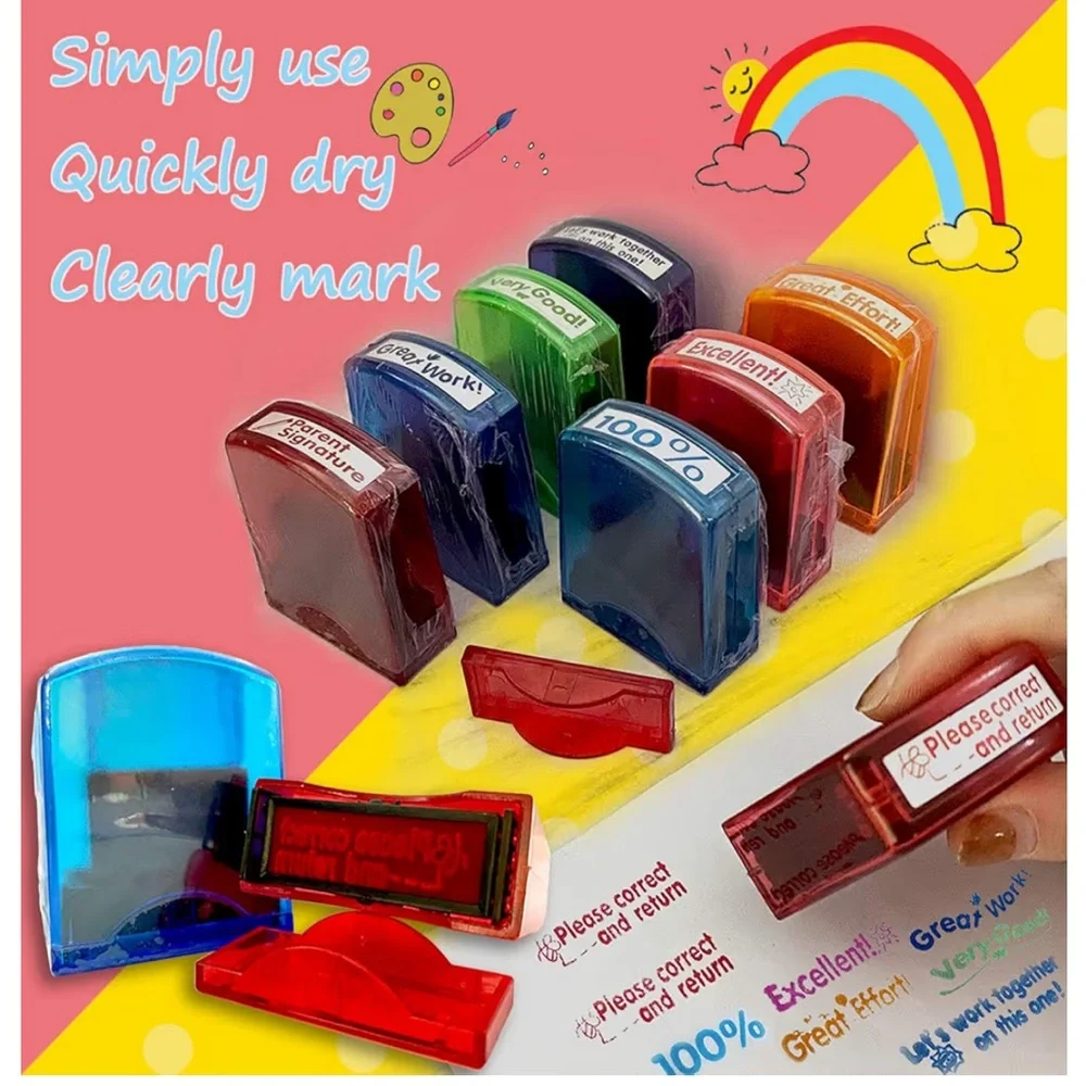 TEACHER’s Supplies Self-Inking Stamp (8 pcs)